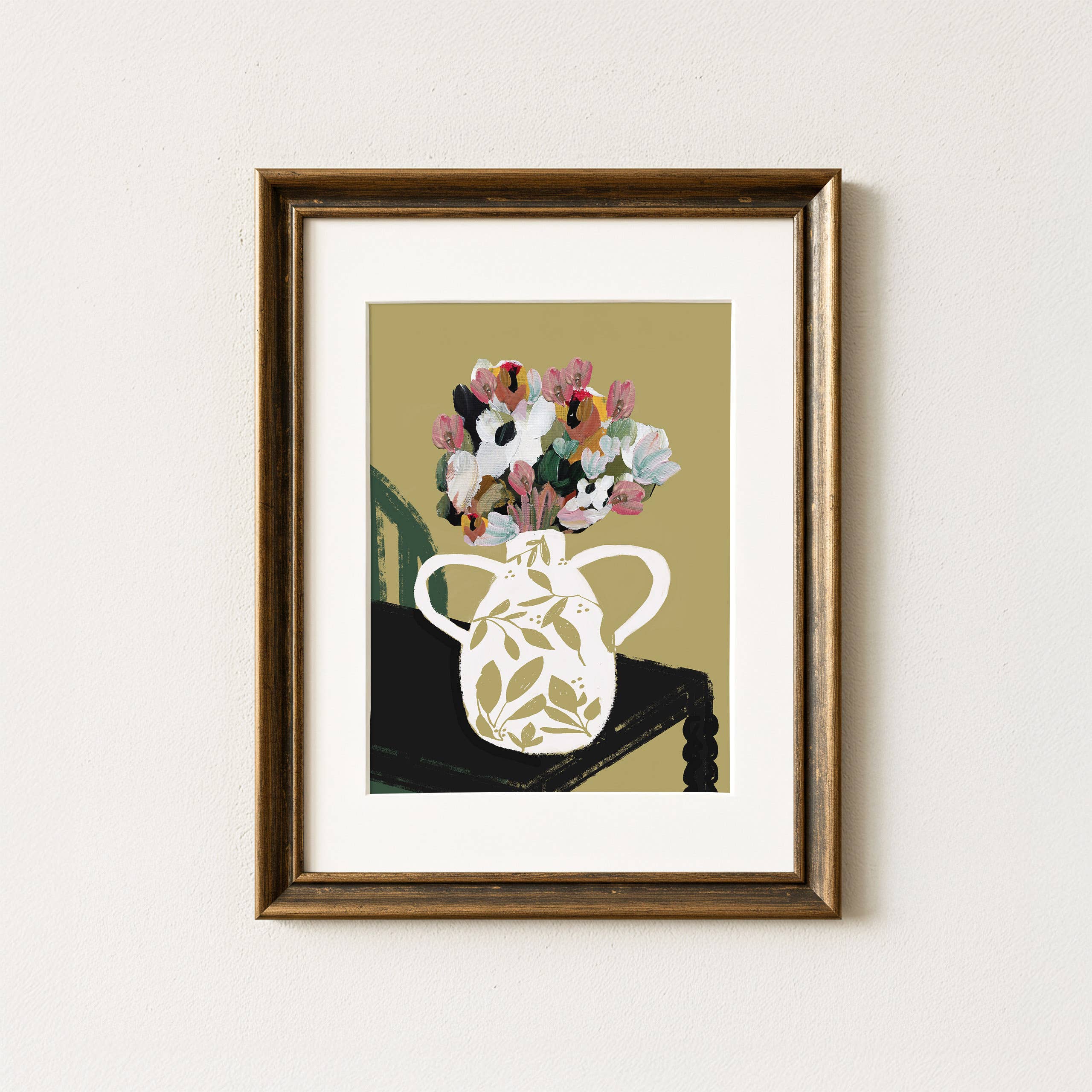 Floral Still Life Art Print: New England Giclée Wall Decor